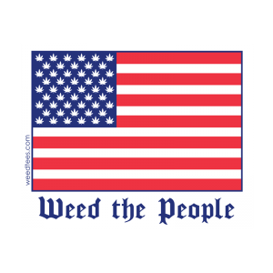 Weed the People Sticker