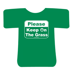 Please Keep on the Grass T-Shirt